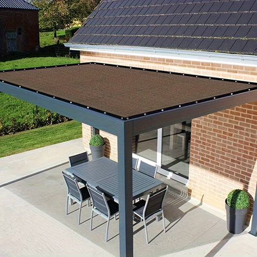 1pc Shade Cloth Outdoor Sun Shade with Grommets, Garden Shade Netting for For Balcony Wall Yard Garden Open-air Garage Swimming Pool Animal Chicken House Sunshade Breathable Mesh, 78.74inch*78.74inch /78.74inch*118.11inch