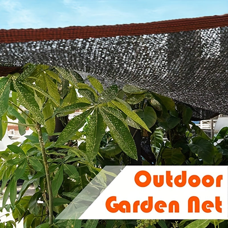 1pc Shade Cloth Outdoor Sun Shade with Grommets, Garden Shade Netting for For Balcony Wall Yard Garden Open-air Garage Swimming Pool Animal Chicken House Sunshade Breathable Mesh, 78.74inch*78.74inch /78.74inch*118.11inch