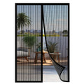 Heavy-Duty Magnetic Screen Door - Self-Sealing, Hands-Free Mesh Insect Screen, Pet and Child Friendly, Installs with Magnetic Strips, Durable Nylon Material, Bohemian Style, Hand Wash Only, Insect Barrier Door | Mesh Partition Door | Durable Nylon